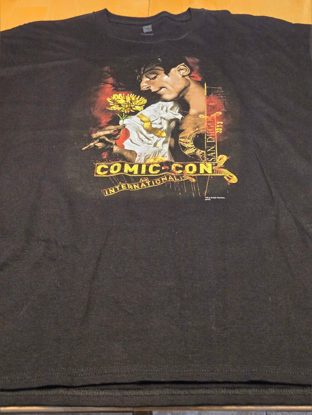 2013 Comic Con Graphic Tee - SDCC - DC Comics - The Sandman - Size XL